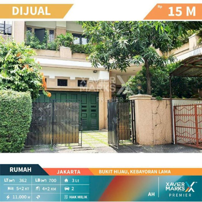 Rumah Mewah di Bukit HIjau Kebayoran Lama Jakarta Selatan