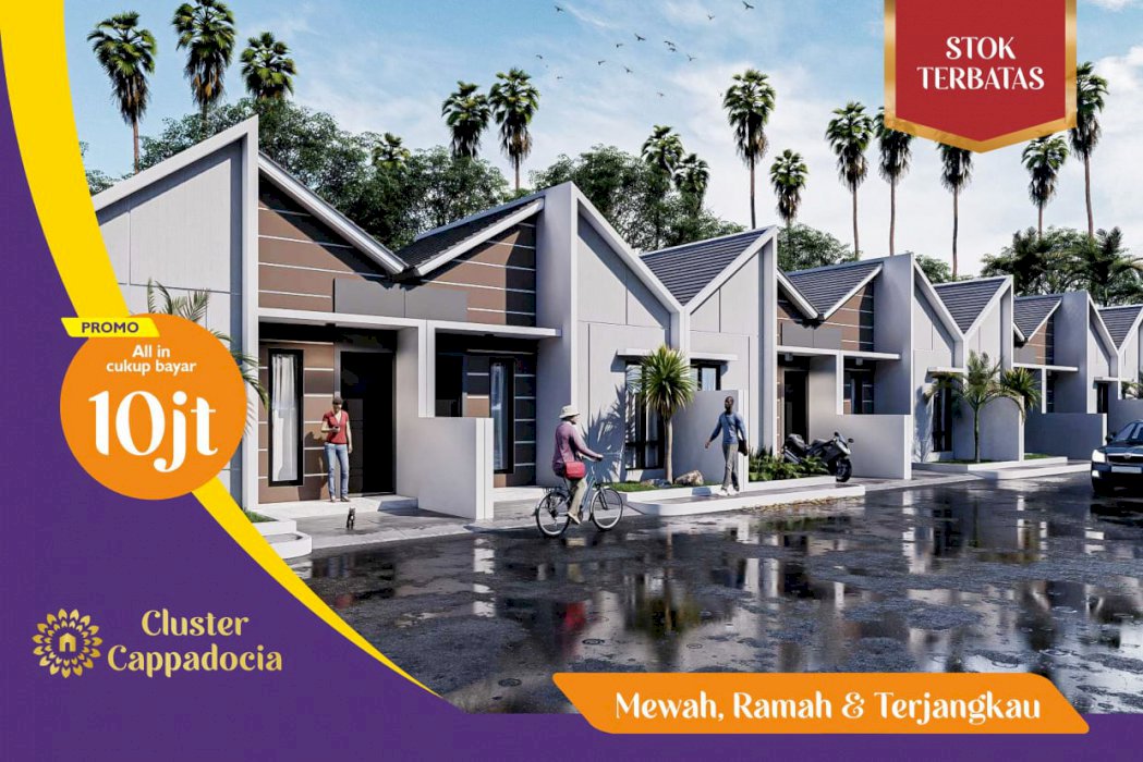 RUMAH TANPA DP HANYA DI CLUSTER CAPPADOCIA