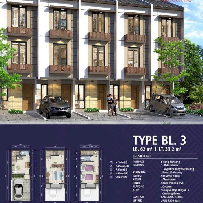 Cluster Beryl 3 Tanpa DP