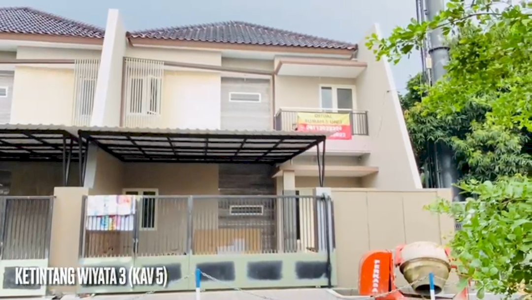  Dijual Rumah Baru (200M 8 x 25) Harga nego  (Konsep Minimalis) Surabaya