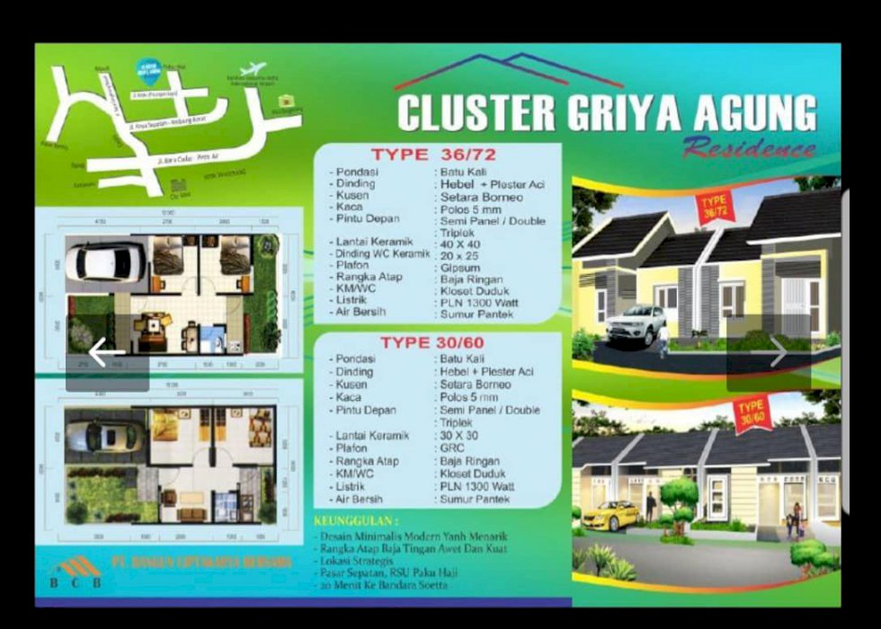 Perumahan Muslim di Lokasi Strategis  Bandara Soekarno Hatta.