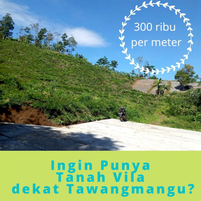 DIJUAL TANAH PERKEBUNAN . LOKASI TANAH PEGUNUNGAN DESA SEPANJANG  TAWANGMANGU