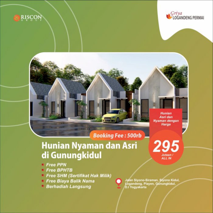 Rumah masa depan di Gunungkidul D.I Yogyakarta