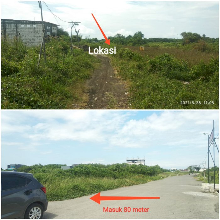 Murah ! Tanah kav Gununganyar Tambak