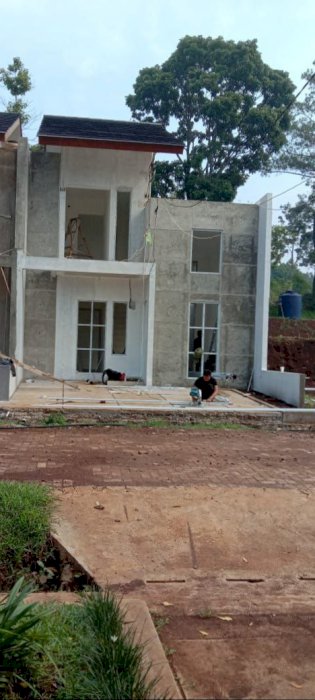 Rumah Cantik Semi Villa Bandung Timur Udara Sejuk View Kota Bandung
