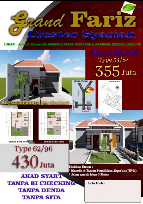 Rumah Murah Rajabasa Bandarlampung