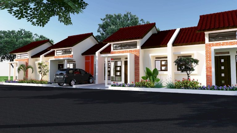 Rumah 1 lantai harga terjangkau