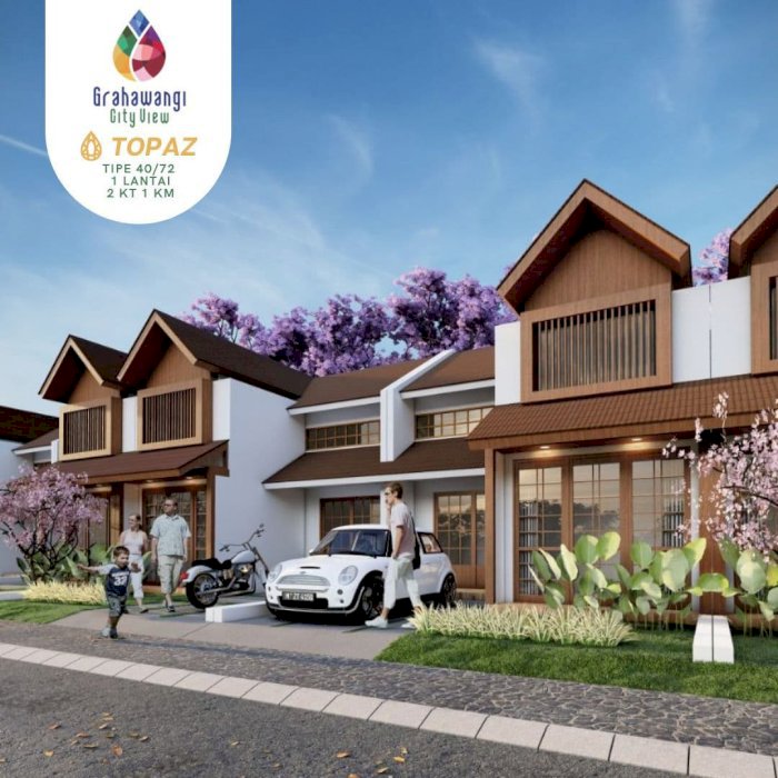 Rumah Cantik Bandung Timur Lokasi Nyaman Udara Sejuk View Bandung