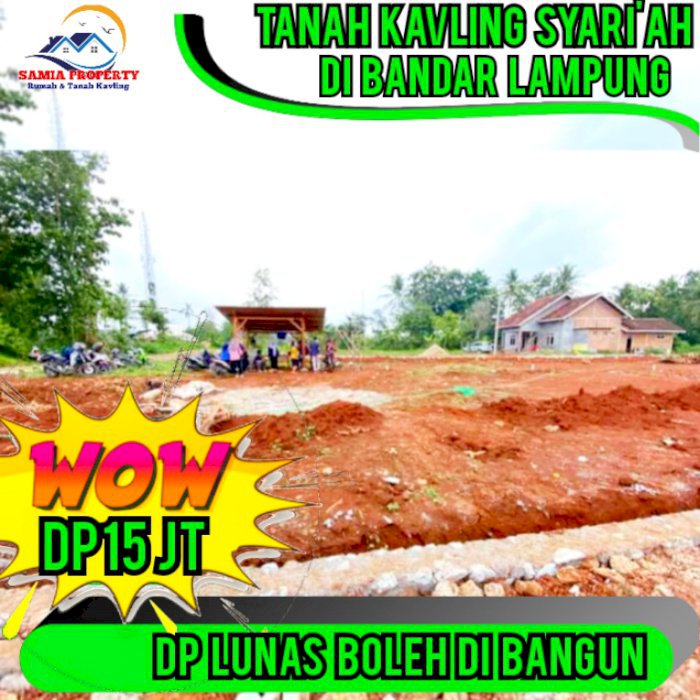 TANAH MURAH SIAP HUNI BANDAR LAMPUNG