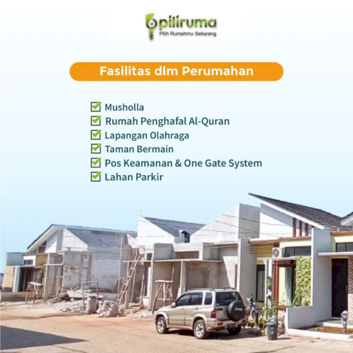 BKS06 - Rumah Syariah Tanpa Riba 1 lantai  di Kab. Bekasi - Setu