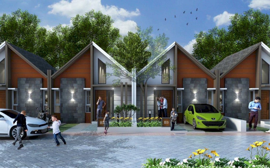 BKS07 - Rumah Syariah Tanpa Riba 1 lantai  di Kab. Bekasi Taman Rahayu