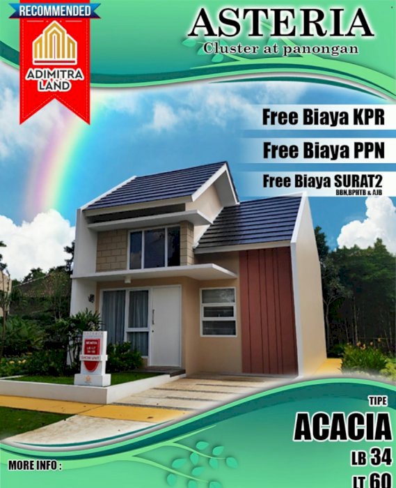 Cluster Asteria Residence @ panongan Curug,Tangerang