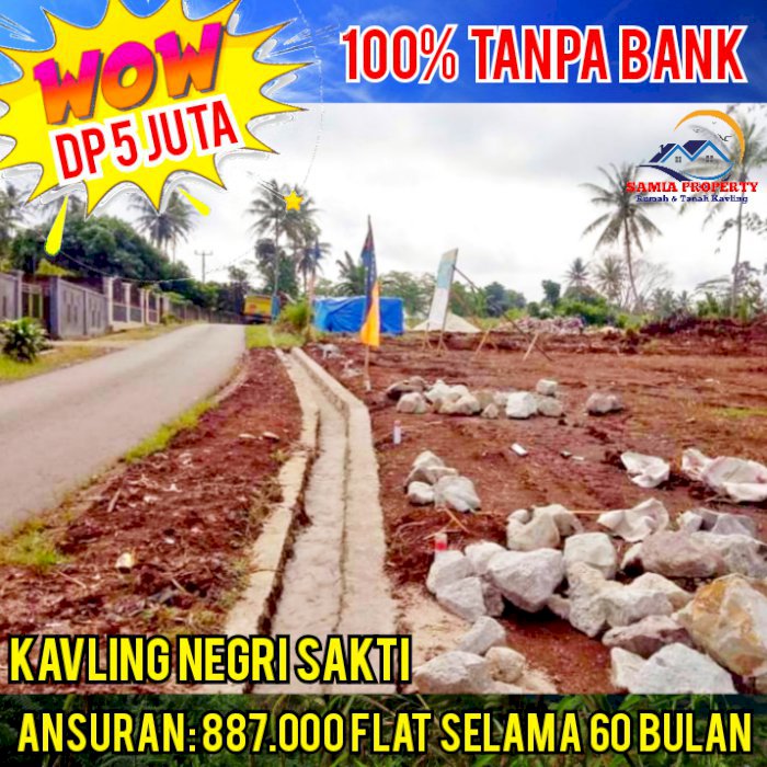 JUAL TANAH KREDIT PESAWARAN