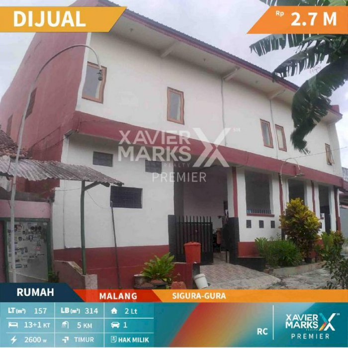 Rumah Kos daerah Sigura gura Hunian Nyaman dan Strategis Cocok Untuk Usaha