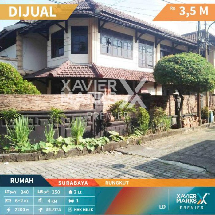 Rumah 2 Lantai di Rungkut Surabaya Hunian Nyaman dan Aman