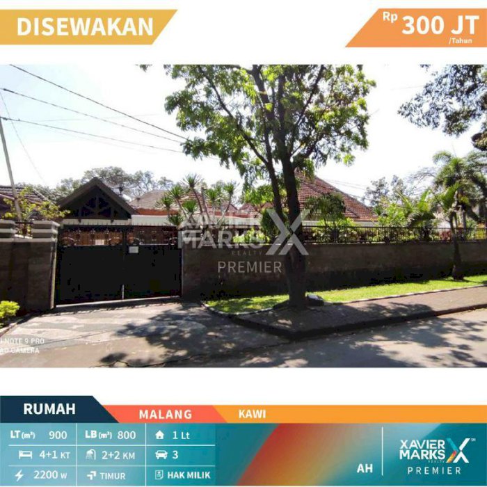 Rumah Besar daerah Kawi Kota Malang Hunian Nyaman dan Strategis