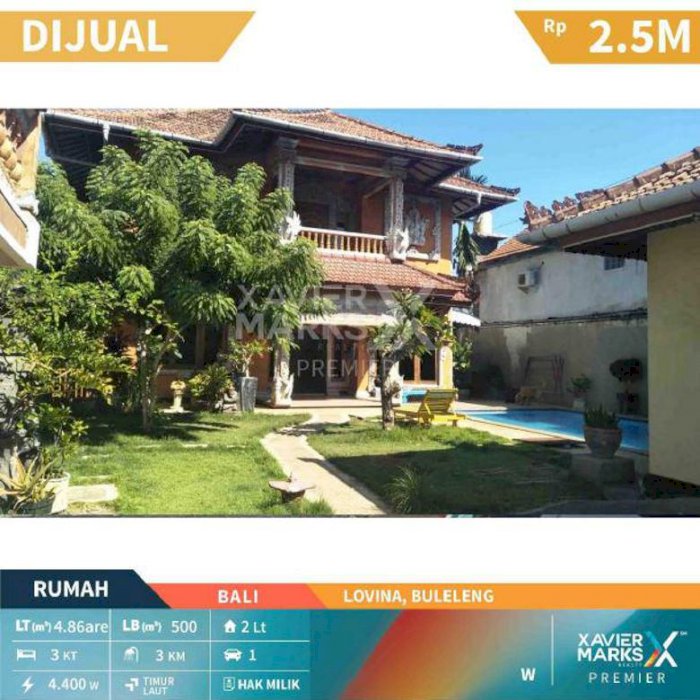 Rumah di Daerah Lovina Buleleng Bali Hunian Nyaman dan Aman