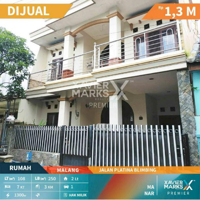Rumah Jalan Platina Blimbing Kota Malang Hunian Nyaman dan Lokasi Strategis
