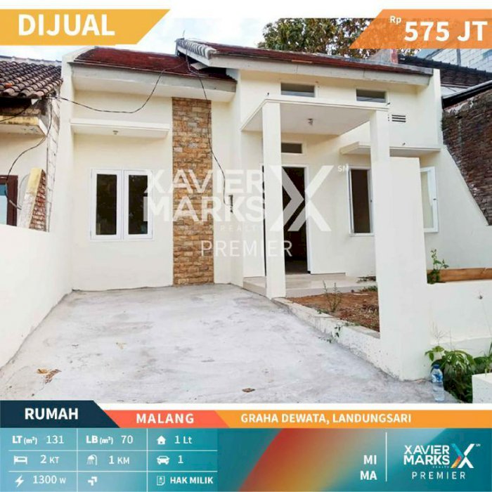 Rumah di Graha Dewata Landungsari Malang Lingkungan Nyaman dan Tenang