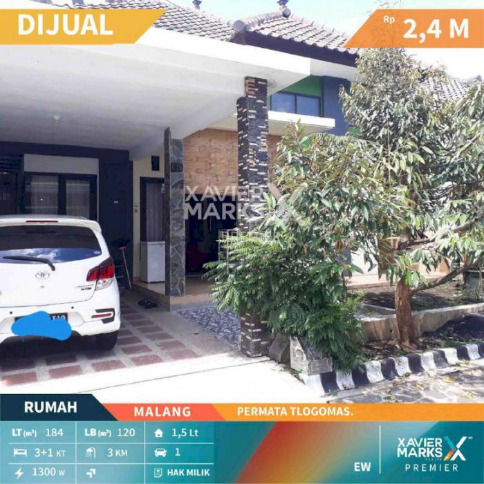 Rumah Murah di Permata Tlogomas Malang Kawasan Hunian Nyaman dan Asri