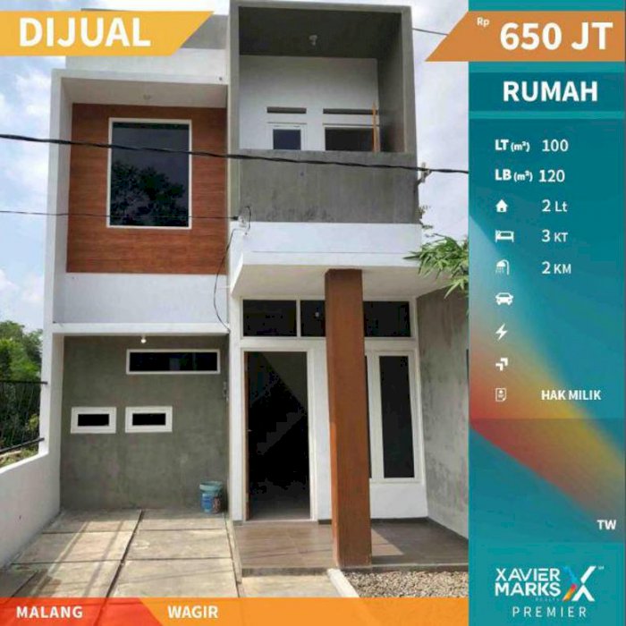 Rumah 2 Lantai di Wagir Malang Hunian Nyaman dan Aman