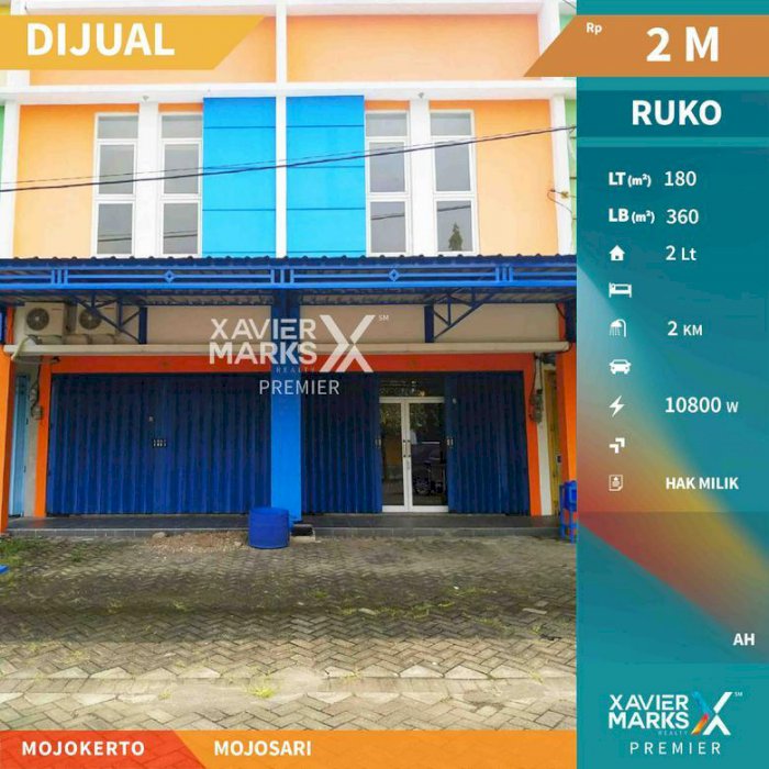 Ruko Mojosari Mojokerto Lokasi Strategis dan Cocok untuk Usaha