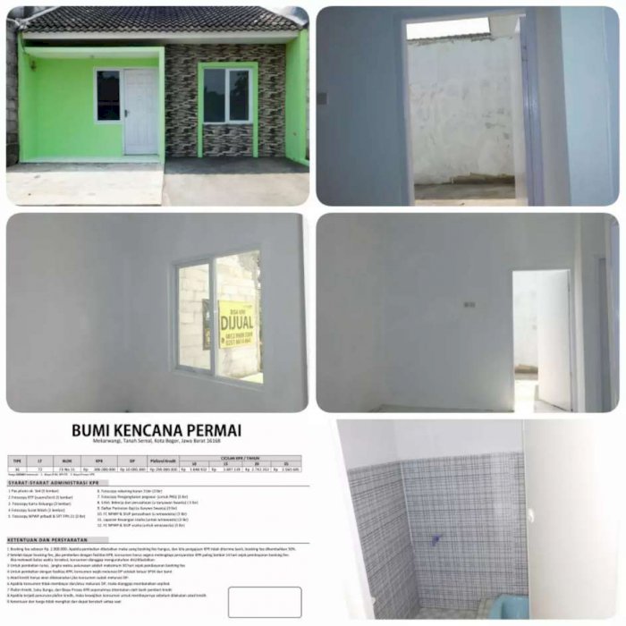 Di jual rumah cantik, cilebut bogor
