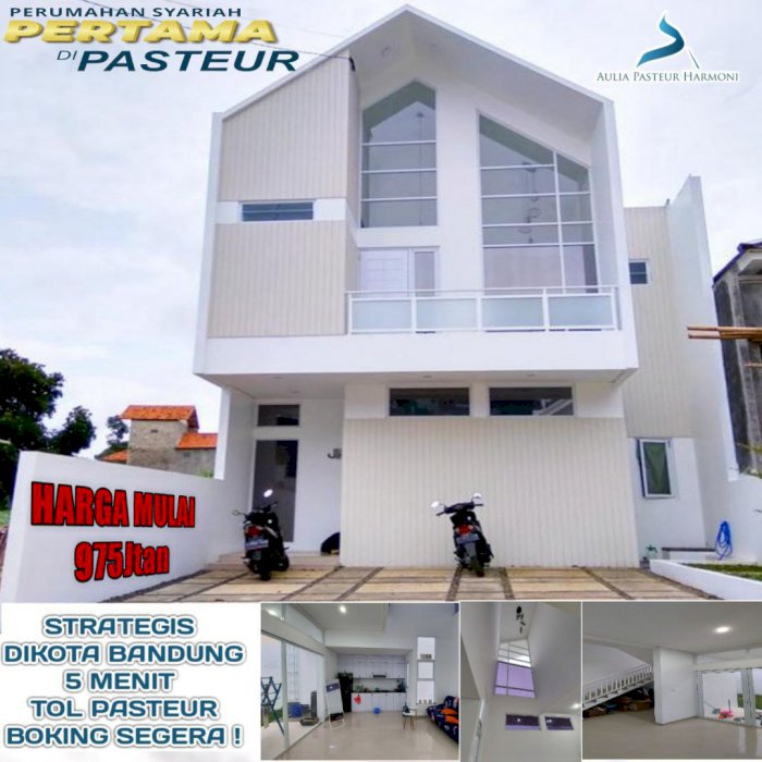 BDG06 - Rumah Syariah Tanpa Riba 2 lantai  di Bandung - Pasteur