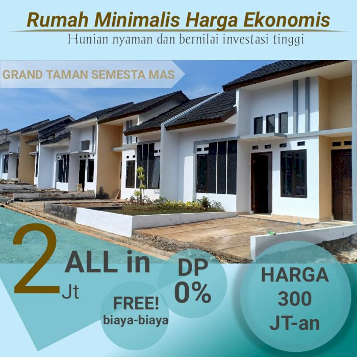 Dijual Rumah Tanpa DP dan Free Semua Biaya Di Tajur Halang, Bojong Gede
