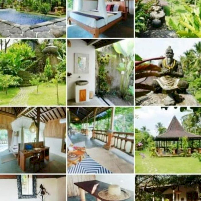 VILLA 20 are + tempat yoga full furnished di tegalalang