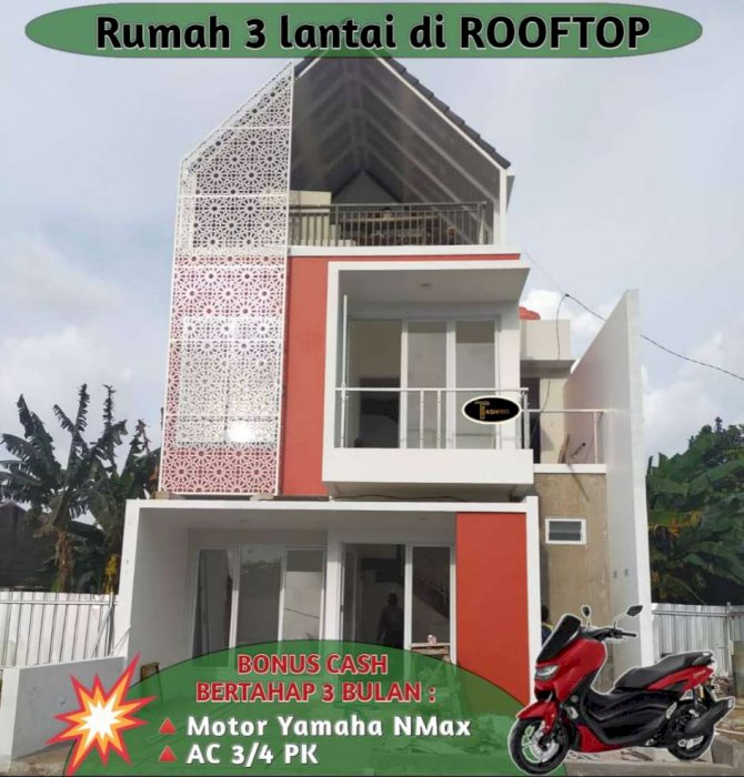KAMU WAJIB TAHU JUAL RUMAH SYARIAH 3 LANTAI DI JATI BENING KOTA BEKASI
