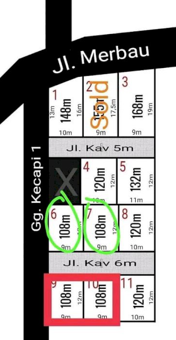 Merbau kecapi cluster