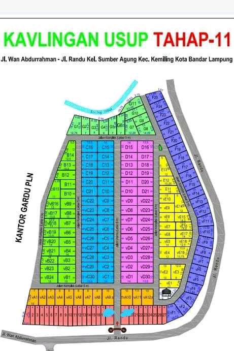 Tanah kavling  usuf tahap 11