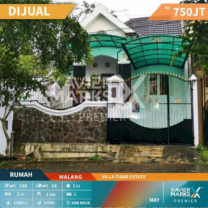 Rumah di Villa Tidar Estate Malang Hunian Nyaman dan Aman