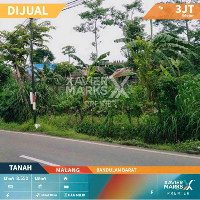 Tanah di Bandulan Barat Malang Lokasi Strategis
