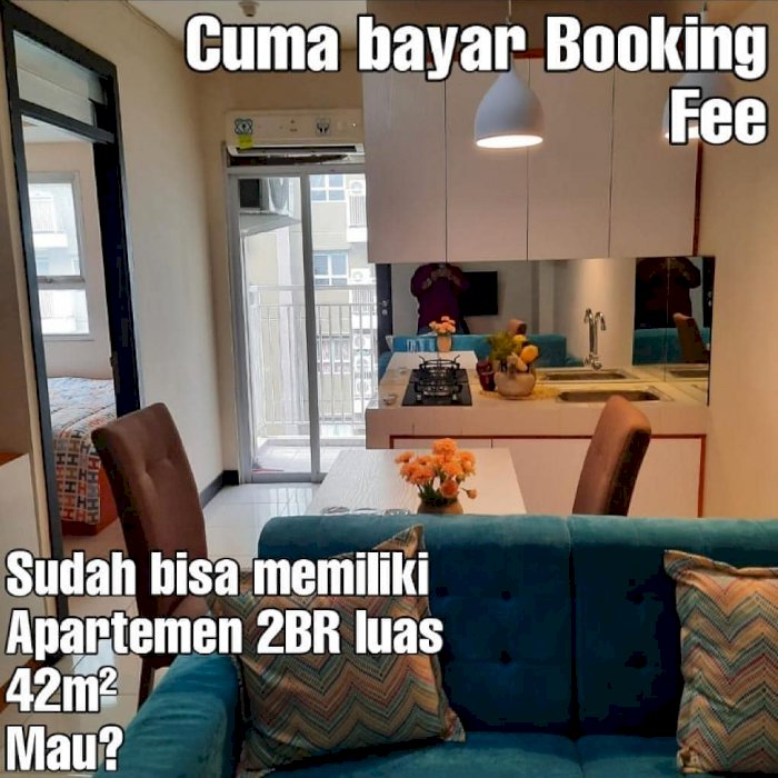 APARTEMEN SIAP HUNI FULL FURNISH DI JAKARTA CUMA BAYAR BOOKING FEE