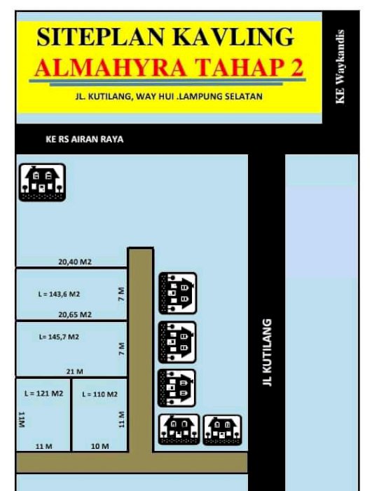 Tanah kavling almahyra