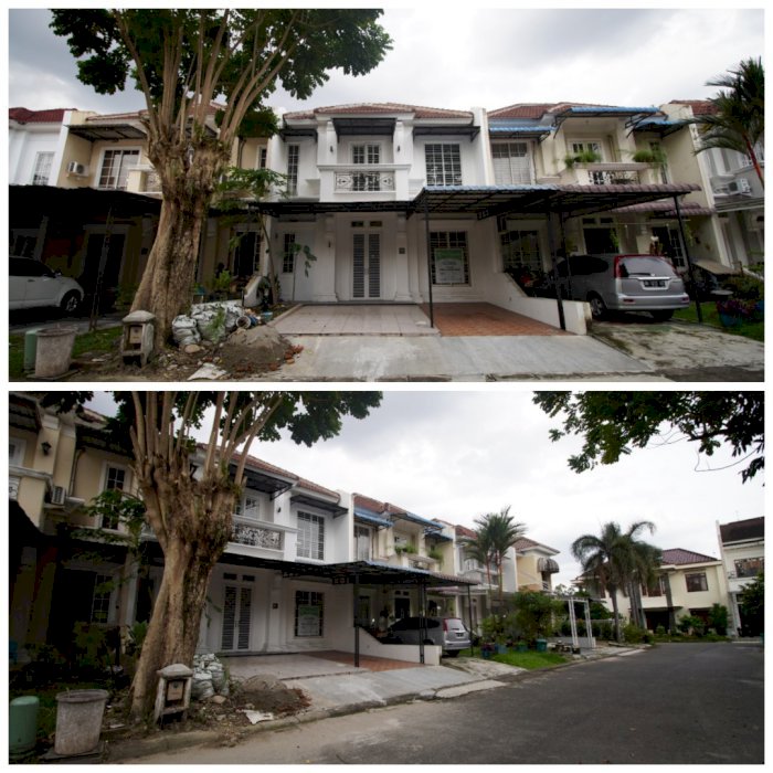 DI JUAL 1 UNIT VILLA SIAP HUNI DI KOMPLEK CITRA GARDEN CLUSTER MANSION