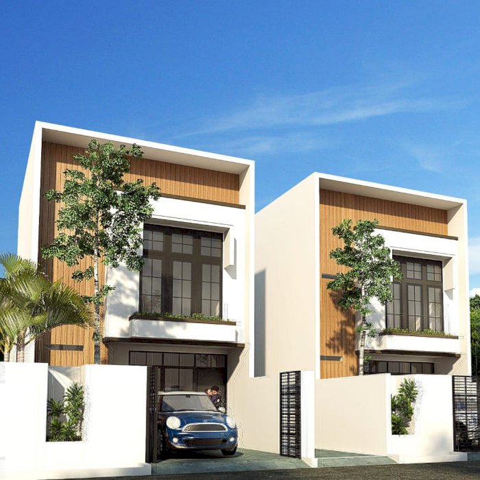  Two houses Rumah rawamangun