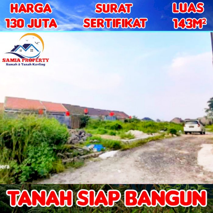 TANAH DIJUAL  SIAP BANGUN