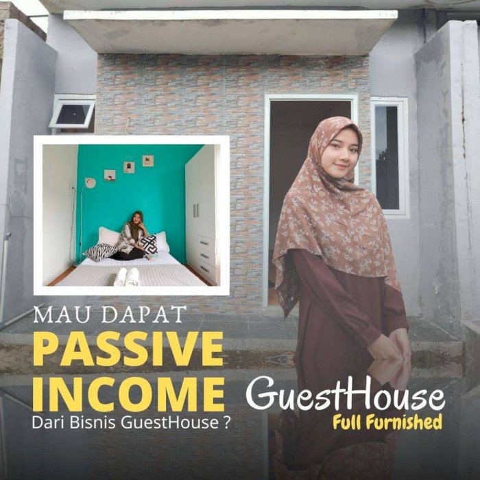 Jual Unit Guesthouse Full Furnished Rasa Apartemen Dekat IPB