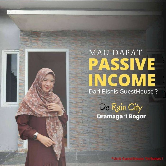 Rumah murah bisa di huni atau Investasi dalam komplek dosen IPB Bogor