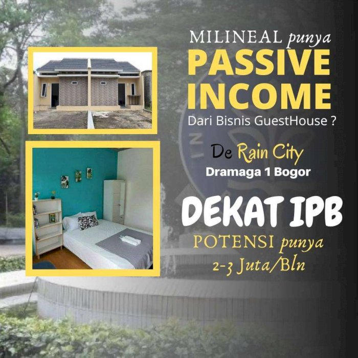 Potensial Pasive Income Guesthouse Dekat Kampus IPB