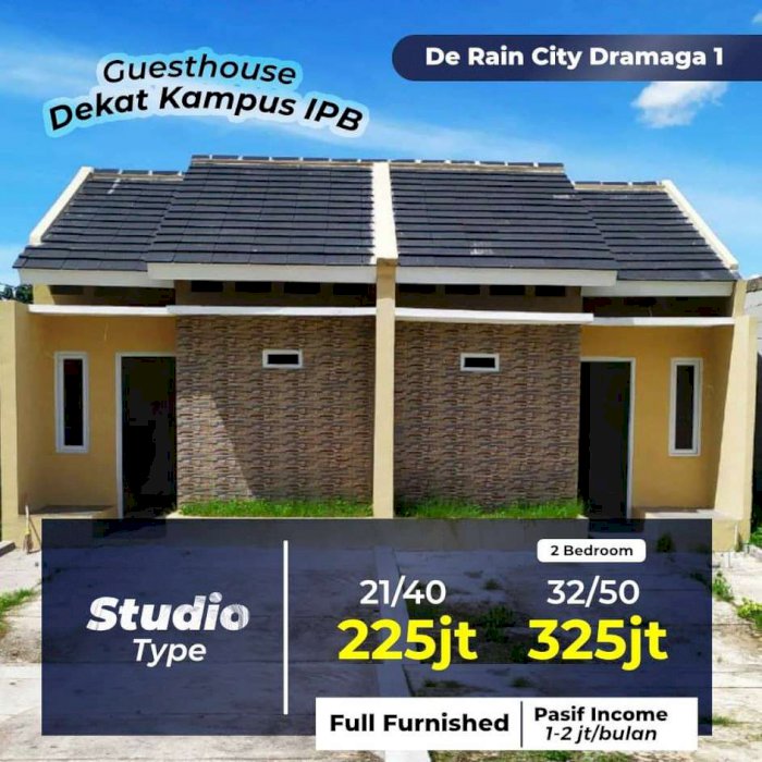 Dijual Rumah Bogor IPB Dramaga Termurah Dengan Full Furnished