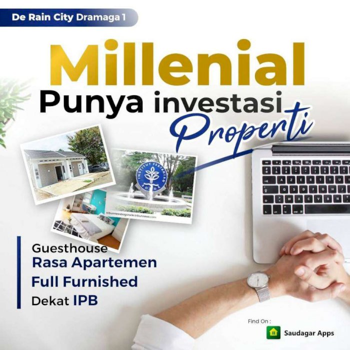 Hunian Investasi masa depan dekat IPB Bogor Full Furnished