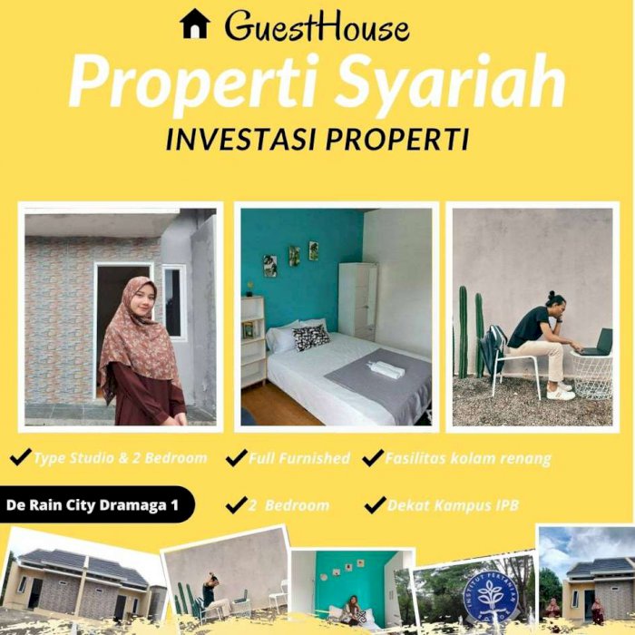 Rumah 1 Lantai Full Furnished di Bogor Potensi Menghasilkan