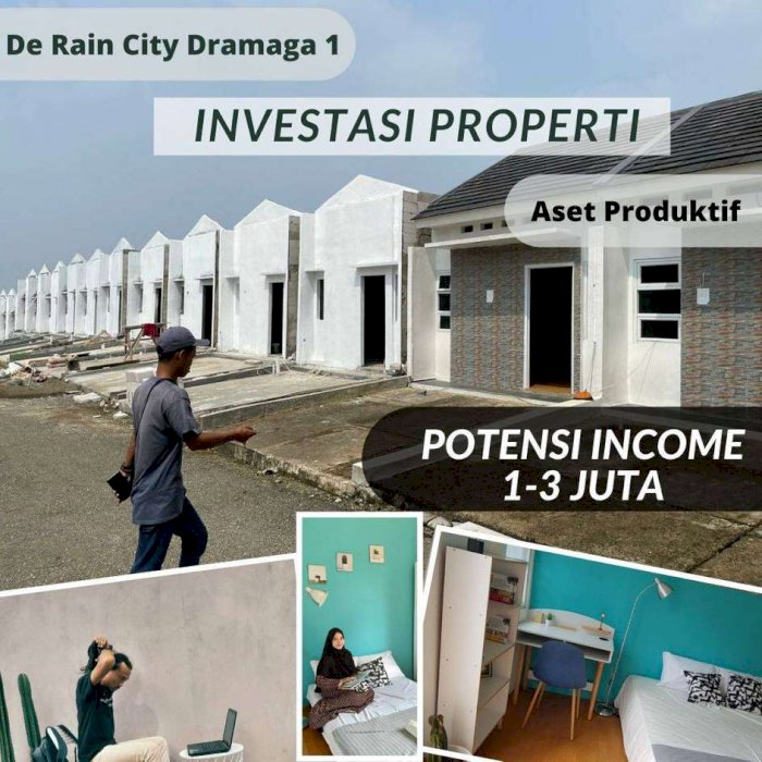 Invest Rumah Syariah Modern Minimalis 2 KT dekat IPB Bogor
