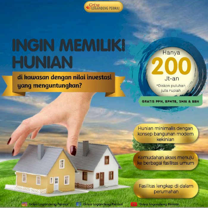 Hunian di kawasan nilai investasi tinggi di Gunungkidul, Yogyakarta