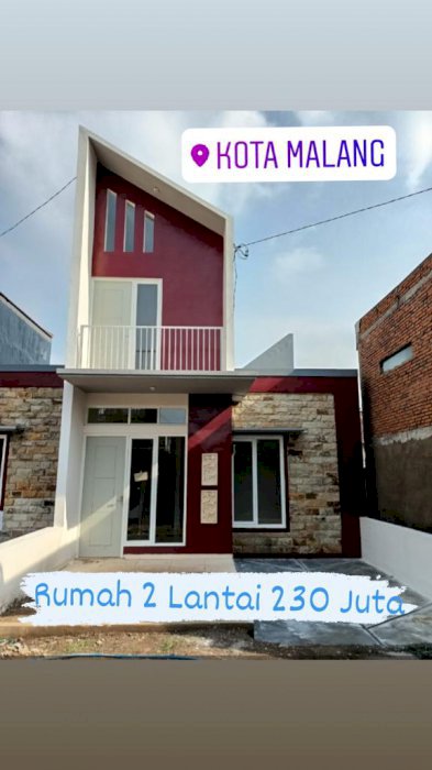 Rumah murah timur exit tol Sawojajar kota malang . .