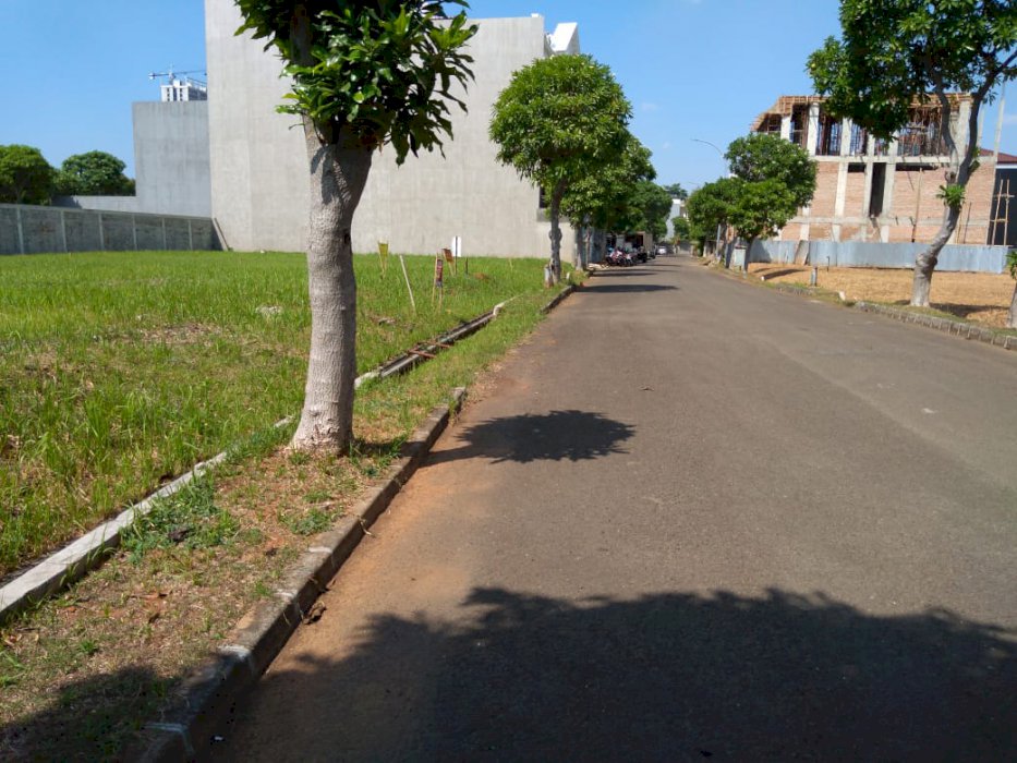 Dijual Tanah 250m2 Hadap Selatan Permata Buana